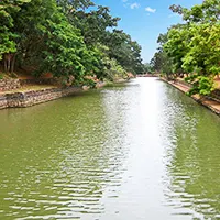 sigiriya ramparts and moats